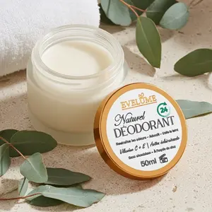 Déodorant EVELUME Éclat & Hydratation 50 ml Protection 24h - 100% Naturel